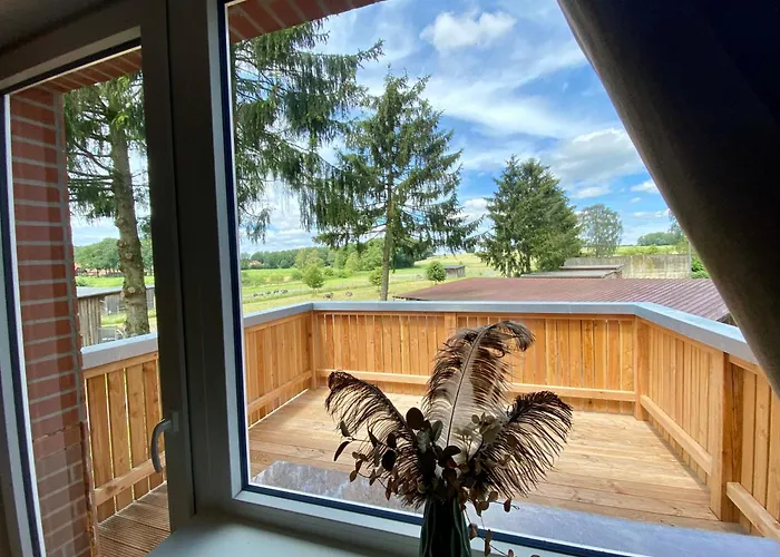 Straussenblick Dachgeschoss - Keine Monteure Бад-Фаллингбостель